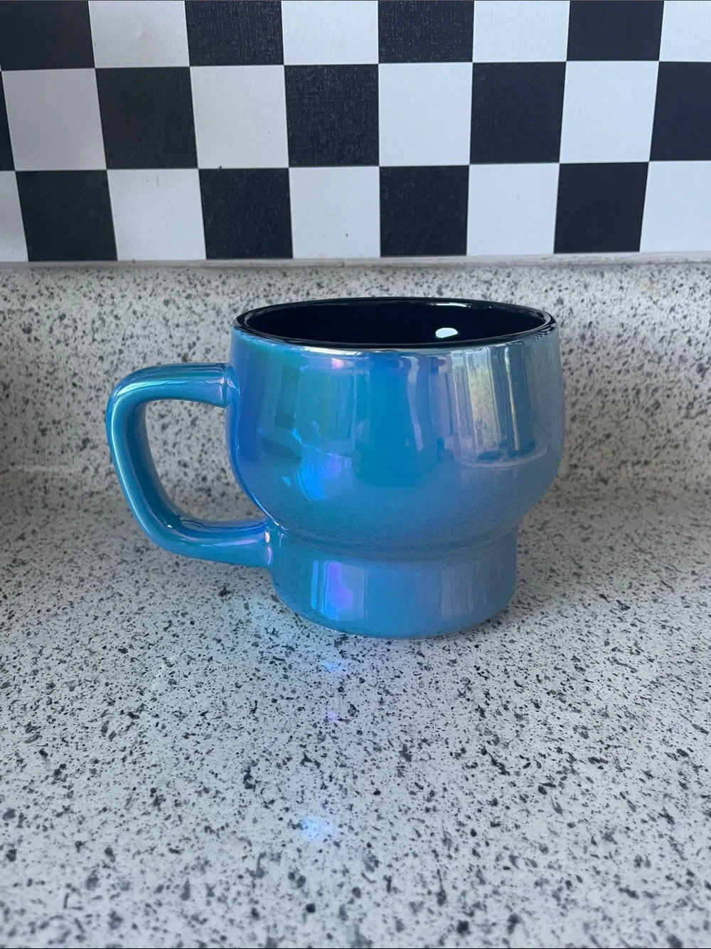 Starbucks 2025 Halloween 14oz Iridescent Skull Mug